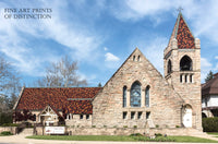 Davis Memorial Presbyterian Church in Elkins, West Virginia Fine Art Print
