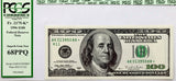 A FR #2175-K Series of 1996 FRN One Hundred dollar star note from the Federal Reserve Bank in Dallas Texas for sale by Brandywine General Store slabbed PCGS 68 PPQ