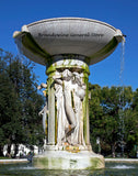 A fine art print of Fountain in Dupont Circle in Washington DC