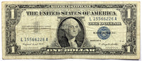 Fr #1620 series of 1957-A One Dollar silver certificate in very good condition