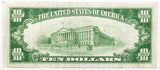 FR #1860-I Series of 1929 Federal Reserve Bank note from the Minneapolis MN Federal Reserve Bank in the denomination of ten dollars grading VF Reverse