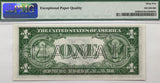 A FR #2300 Series of 1935-A one dollar Hawaii emergency World War II issue for sale by Brandywine General Store graded PMG 65 EPQ Reverse of bill