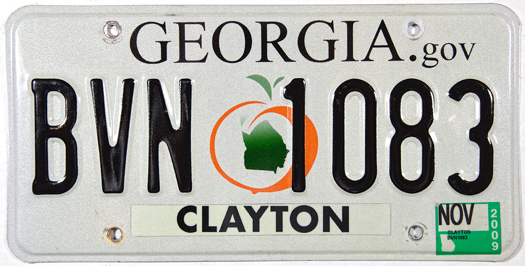 2009 .gov License Plate Brandywine General Store