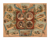 An advertising art print reproduction for Hapgood Plow Company from 1884.