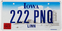 2005 Iowa Farm Scene License Plate