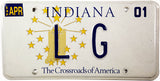 2001 Indiana DMV #LG