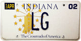 2002 Indiana DMV #LG