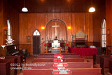A premium art print of Interior View of 1904 Presbyterian Church in Upper Tract