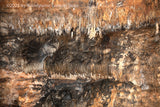 An art print of the fish market formation found in Luray Caverns