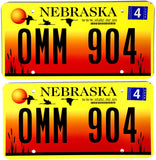 2006 Nebraska License Plates