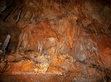 A fine art print of Swirling Ceiling Formations in Luray Caverns