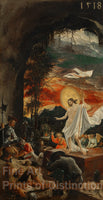 Art Print of the Resurrection of Christ by Albrecht Altdorfer 