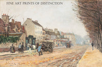 Art Print of Boulevard Heloise, Argenteuil painted by the French artist Alfred Sisley