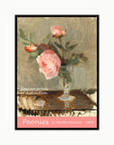 archival art Poster of Peonies painted by Berthe Morisot