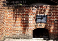 Outside Brick Hearth at the Benjamin Powell Homestead in Williamsburg, Virginia