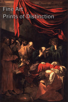 An archival premium Quality Art Print of The Death of the Virgin by Caravaggio