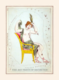 Cassiopeia Constellation from Urania's Mirror Astronomical Cards by Jehoshaphat Aspin