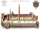 Circus Maximus by J. Blaeu ancient Rome artwork