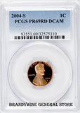 2004-S Lincoln Cent PCGS Proof 69 Red Deep Cameo