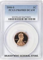 2006-S Lincoln Cent PCGS Proof 69 Red Deep Cameo