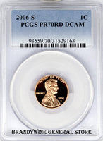 2006-S Lincoln Cent PCGS Proof 70 Red Deep Cameo