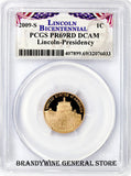 2009-S Lincoln Cent Presidency PCGS Proof 69 Red Deep Cameo
