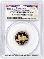 2009-S Lincoln Cent Professional Life PCGS Proof 69 Red Deep Cameo