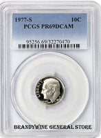 1976-S Roosevelt Dime PCGS Proof 69 Deep Cameo