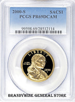 2000-S Sacagawea Dollar PCGS Proof 69 Deep Cameo