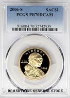 2006-S Sacagawea Dollar Coin PCGS Proof 70 Deep Cameo
