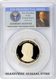 2014-S Herbert Hoover Presidential Dollar PCGS Proof 69 Deep Cameo Obverse