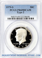 1979-S Kennedy Half Dollar PCGS PR69DCAM Type 2