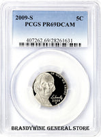 2009-S Jefferson Nickel PCGS Proof 69 Deep Cameo