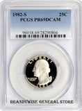 1982-S Washington Quarter PCGS Proof 69 DCAM