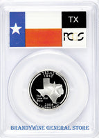2004-S Texas Silver Statehood Quarter PCGS Proof 70 Deep Cameo