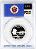 2005-S Minnesota Silver Statehood Quarter PCGS Proof 69 Deep Cameo