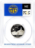 2006-S Nebraska Silver Quarter PCGS Proof 70 Deep Cameo
