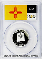 2008-S New Mexico Silver Quarter PCGS Proof 70 Deep Cameo