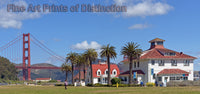 Crissy Field at the Golden Gate Bridge Art Print
