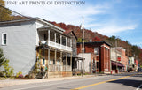 Fine Art Print of Main Street in Durbin WV