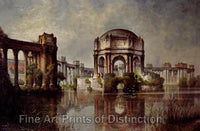 Art Print of The Palace of Fine Arts painting by Edwin Deakin