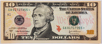 Fr 2039-A* Ten Dollar Federal Reserve Star Note 2004-A Choice Uncirculated