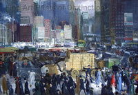 art Print of New York painting by George Bellows