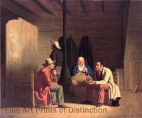 An archival premium Quality art Print of Country Politician by George Caleb Bingham