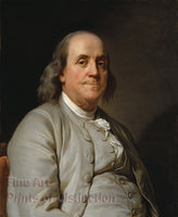 An archival premium Quality art Print of the Benjamin Franklin Portrait by Joseph Siffrein Duplessis