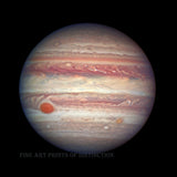 Art Print of a Close Up Photograph of Jupiter taken from the Hubble Space Telescope