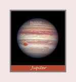 Poster of A Close up Photograph of Jupiter