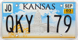 2003 Kansas License Plate
