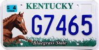 2006 Kentucky Horse Council License Plate