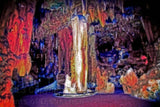 Bride and Groom Column in Giant's Hall at Luray Caverns art print